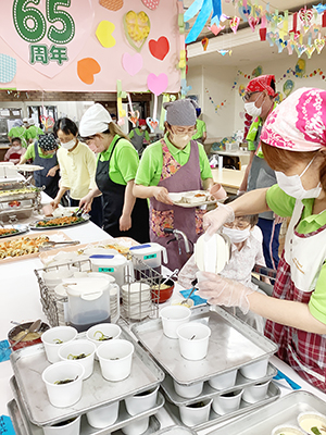 創立65周年記念バイキング