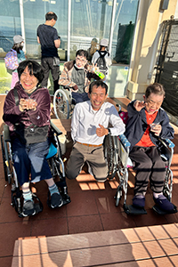 貴峯荘湘南の丘で新江ノ島水族館等に出かけました