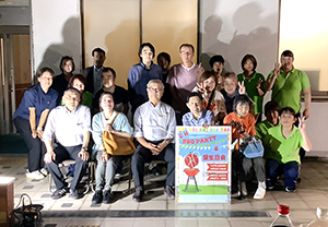 >第一貴峯館の利用者がＢＢＱを楽しみました♪