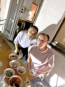 >第一貴峯館の利用者がＢＢＱを楽しみました♪