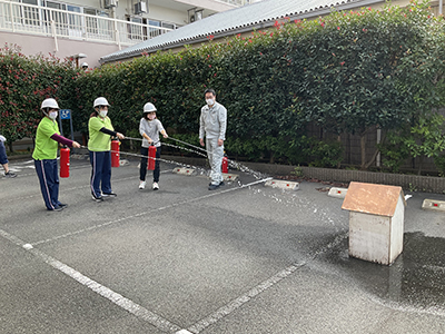 防災訓練とさんま祭り